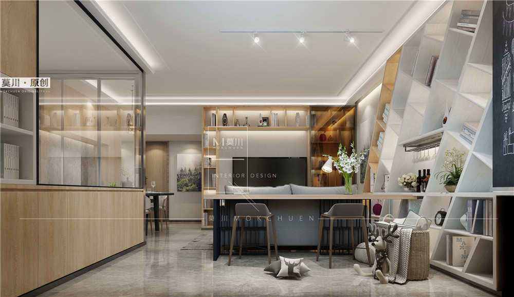 南天二花園客廳裝修效果圖