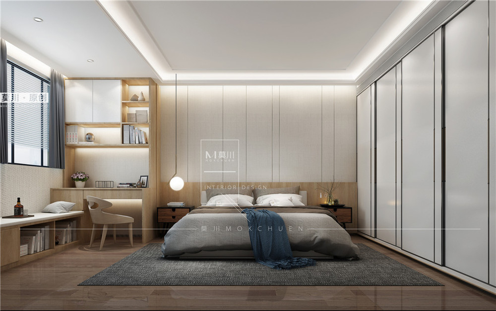 南天二花園主臥裝修效果圖