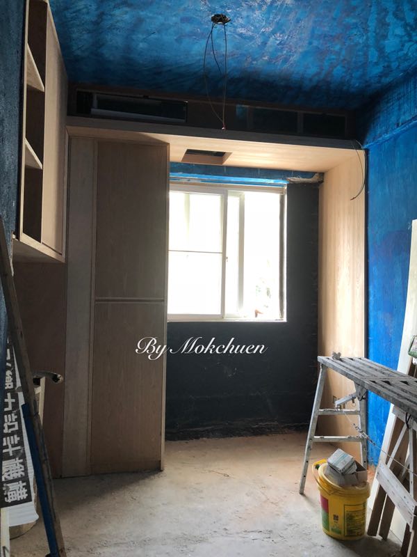 南天二花園裝修現場施工圖