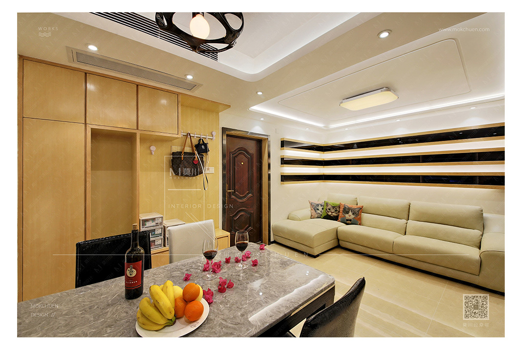 簡約書香門第客廳