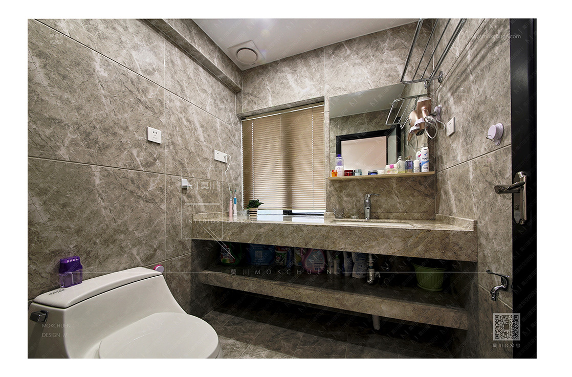 簡約書香門第衛(wèi)生間