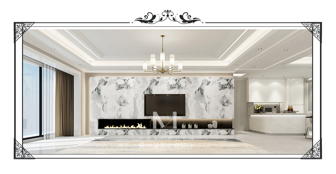 歐式香域中央客廳