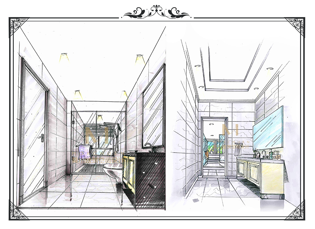 歐式香域中央衛(wèi)生間