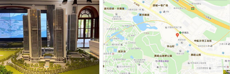 天鵝湖三期地理位置分析